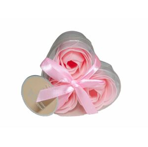 Accentra - Mýdlové květy růže  Dárková sada 3x3 g