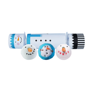 Bomb Cosmetics -  Frosty the Snowman Cracker  Dárková sada 3 x 160 g