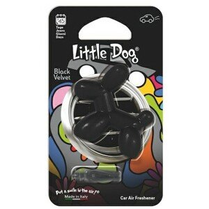 Little Dog - Černý samet  Vůně do auta