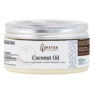 Natur Planet - Kokosový olej nerafinovaný  Kokosový olej 100 ml