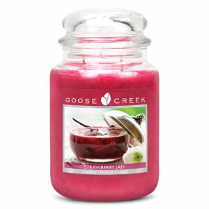 Goose Creek - Jahodová marmeláda  Vonná svíčka ve skle  680 g