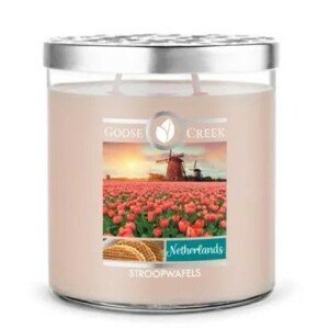 Goose Creek - Cestovatel - Holandská vafle  Aromatická svíčka v dóze 450 g